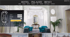 Desktop Screenshot of palazzobenci.com